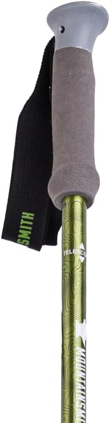 Mountainsmith Rhyolite 6061 Trekking Poles - Lightweight Adjustable Anti-Shock Suspension Walking Poles for Backpacking, Hiking, & Thru-Hiking