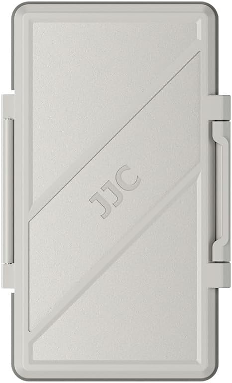 Grey 36 Slots Memory Card Case Water-Resistant Anti-Shock Memory Card Wallet for 24 Micro SD SDXC SDHC TF Cards and 12 SD SDXC SDHC Cards