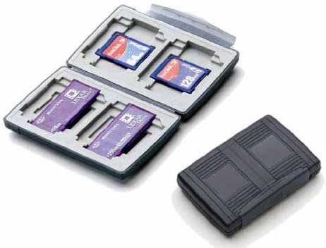 Gepe 3856E CardSafe Basic Duo for Compact Flash, SD, Smart Media, Multimedia Card, & Memory Stick (Onyx)