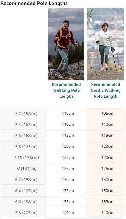 LEKI Nordic Walking Instructor Fully Adjustable Walking Pole 100-130cm Dark Blue