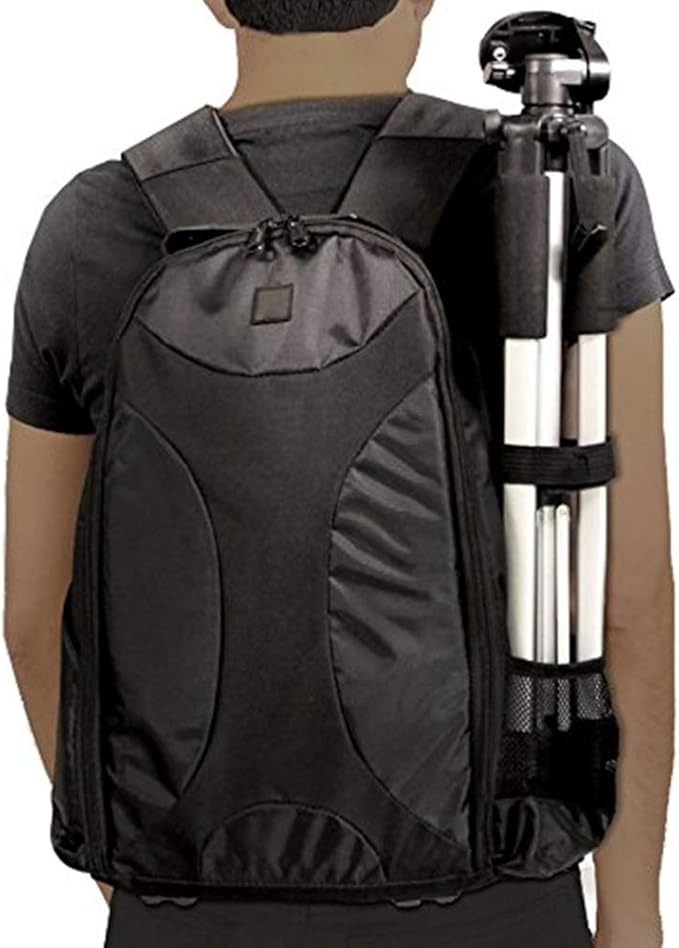 Ultimaxx Professional Dynamic Durable Ultra-Lightweight Water-Resistant Backpack Specifically Designed for Nikon, Canon, Sony, Olympus, and Panasonic DSLRs Cameras & Camcorders