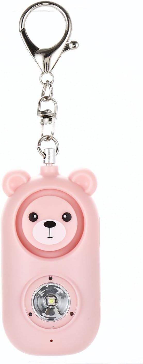 Personal Alarm for Women – 130dB Loud Rechargeable with Led Strobe Light, Self Defense Safety Alarm Keychain for Kids Elderly, Safe Sound Emergency Siren in Danger