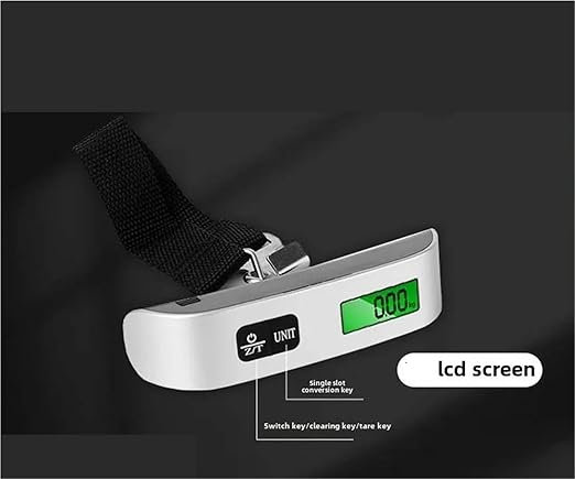 Luggage Weight Scale, Handheld Scale, Electronic Scale 50KG, Portable Luggage Scale, Handheld Weighing Scale, mini Hanging Scale,Hand Scale(Webbing)