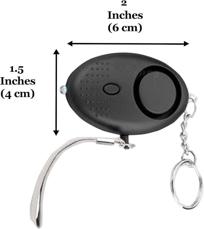 Personal Alarm, Loud Sound for Scaring Off Danger, Attach to Dog Leash, Pet Protection Device, Great for Morning & Late Night, Ideal for Walking Pets, Flashlight Attached for Evenings