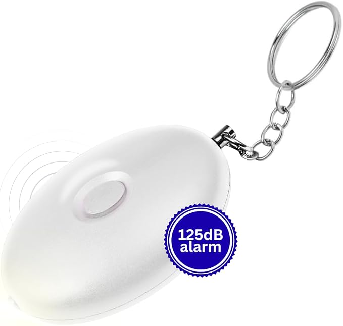 Pain Safari Personal Alarm Keychain for Women, Children, and Elderly | 125dB Safety Siren | 1-Mile Range Self Defense Tool | Compact Personal Protection Device | Loud Attention-Grabbing Security Sound