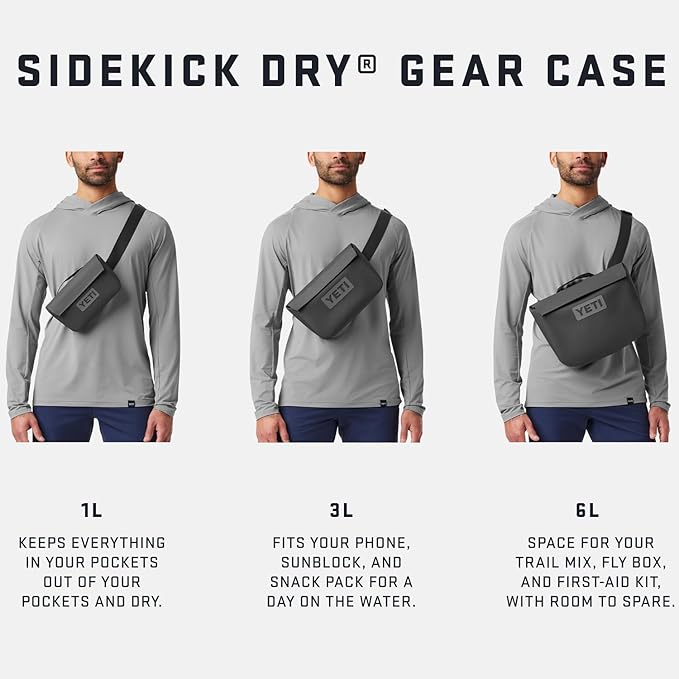 YETI Sidekick Dry 6L Gear Case, Navy