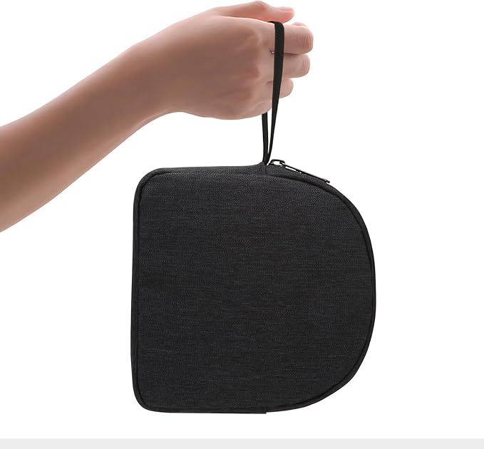 E-Tree Soft Headphone Case Bag for JBL Tune 510BT/520BT/500BT/720BT/Sony WH-CH520/510/720/710/BERIBES/SoundCore Q20/30/TOZO/KVIDIO/JLab/Bose, Travel Electronic Accessories Organizer (Black)