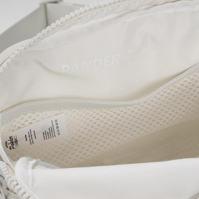 Pander Belt Bag Large 2L, Nylon Fanny Pack Purse for Women and Men with Adjustable Strap