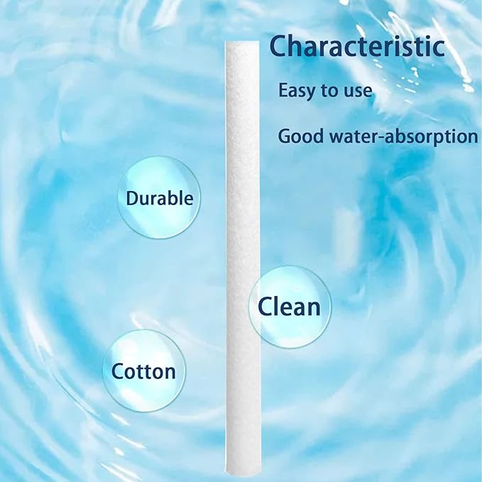 INVODA Small Humidifier Cool Mist Portable Desk USB Personal Mini Humidifiers for Bedroom Office Car Plants, White+6 cotton Sticks