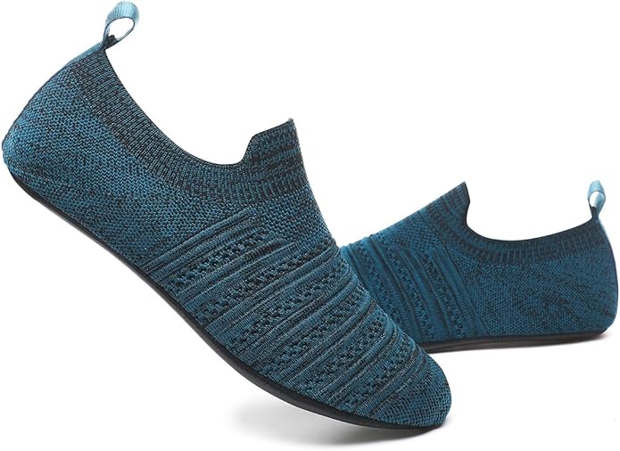ditont Non-Slip Indoor House Slippers Lightweight Comfortable Grip House Home Shoes for Men Women