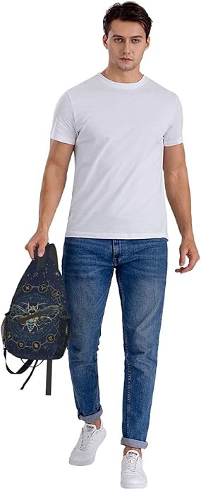 Sling Backpack Unisex Crossbody Chest Bag Shoulder Chest Bag For Women Men Hiking Travel