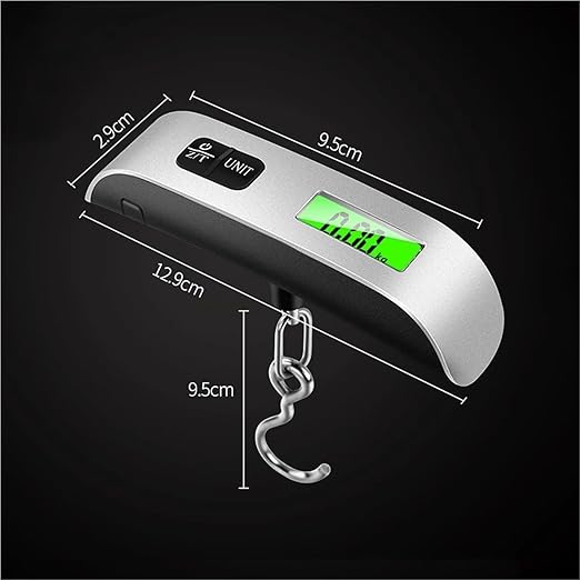 Luggage Weight Scale, Handheld Scale, Electronic Scale 50KG, Portable Luggage Scale, Handheld Weighing Scale, mini Hanging Scale,Hand Scale(Hook)