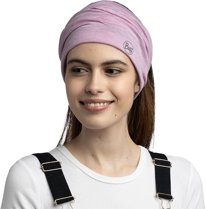 Buff Lightweight Merino Wool Neck Gaiter, 100% Ethically Sourced Wool,Versatile, Temperature Regulating Face Mask
