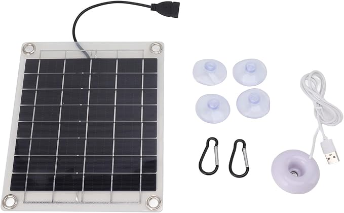 Floating Water Humidifier, Mini Solar Panel Humidifying Device Portable Atomizing Humidifier USB Charging Air Humidifierhigh Small Cool Mist Humidifying for Home and Outdoor