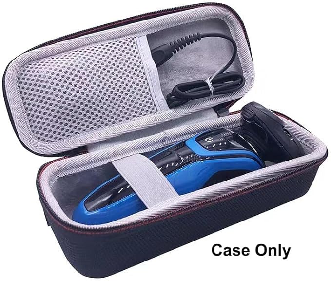 EVA Hard Travel Storage Case for Philips Norelco Shaver 2400, 2600, 3600, 3900, 5400, 9400, 7200, 7600, 7800, 9800, 1100, S9000, Wet & Dry Electric Rotary Shavers, Men Razor, Case Only