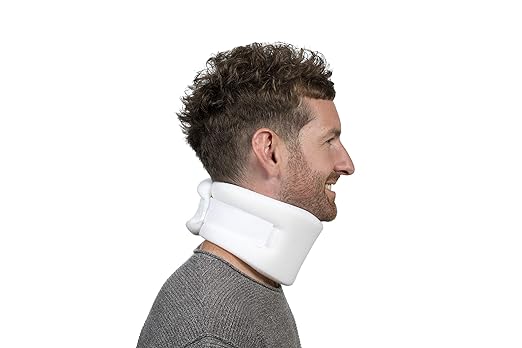 3" Foam Cervical Collar, Amazon Exclusive Brand, White -FP10003