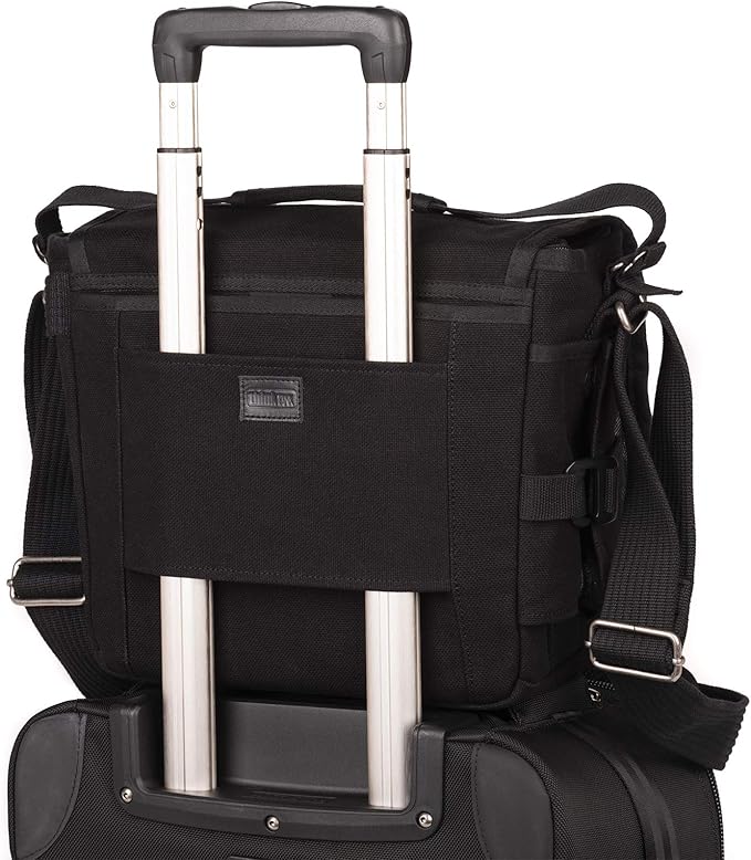Think Tank Retrospective 10 V2.0 Canvas Shoulder Bag for Mirrorless or Standard DSLR Cameras and Photo Accessories - Black - Large