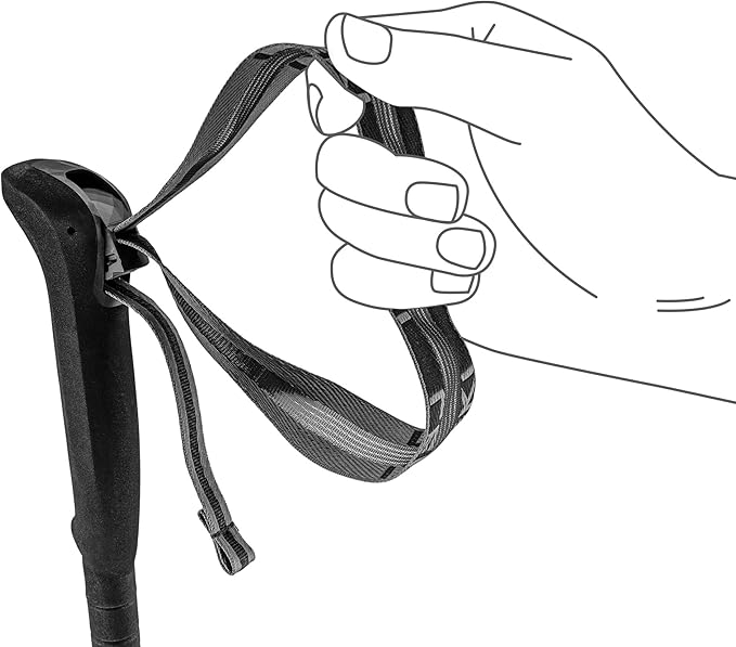LEKI Skysolo FX.One Carbon Trekking Poles - Foldable Ultralight Walking Poles for Thru-Hiking, Fast-Packing, & Mountaineering