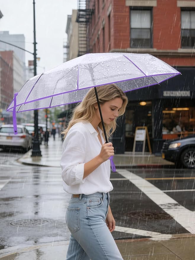 PTEROMY Windproof Travel Umbrellas for Rain and Sun, Withstands 85MPH Winds Auto Open Close Folding Umbrella with Ergonomic Handle, Quick Dry Canopy for Commuting or Backpack