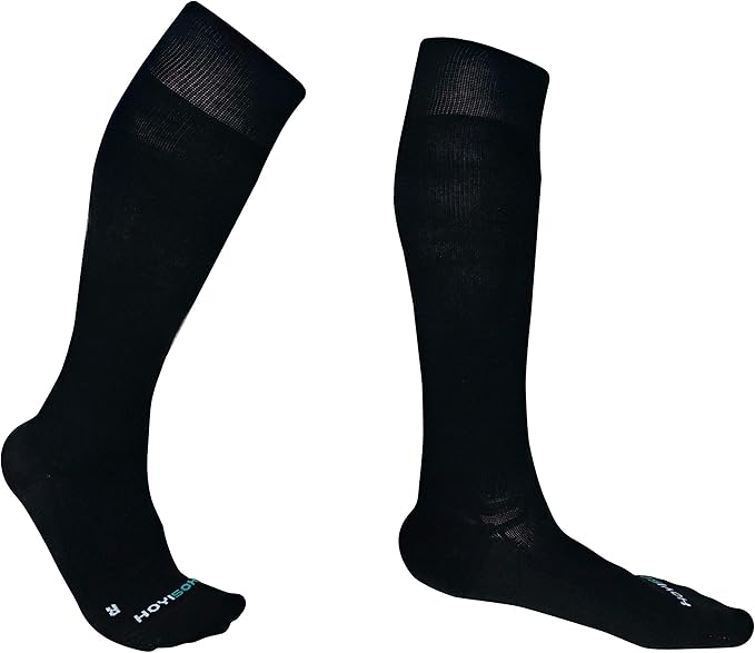 Wide Calf Compression Socks for Men and Women, Extra Large Knee High Cotton Socks