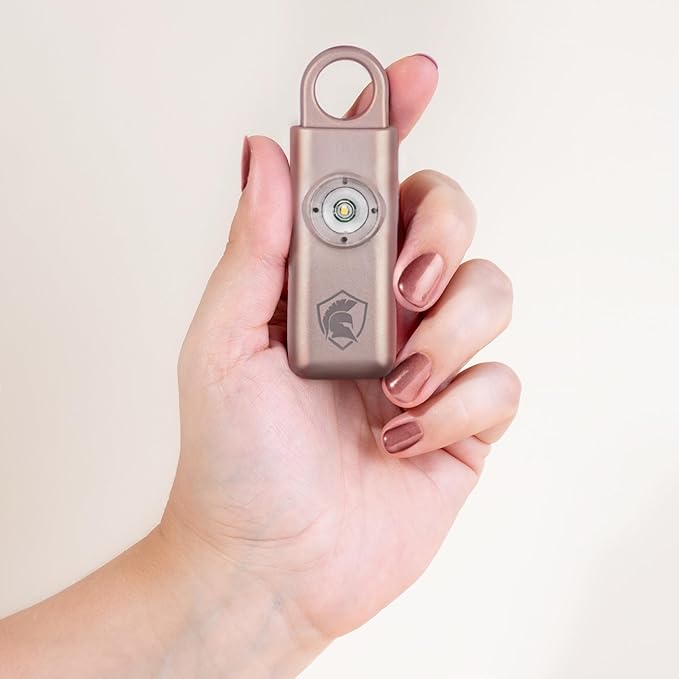 Personal Safety Alarm Rechargeable (Rose Gold)