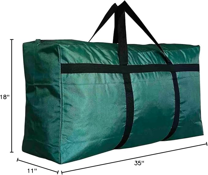 DoYiKe Extra Large Storage Duffle Bag with Zippers and Handles, Big Foldable Duffle Bag for Travel