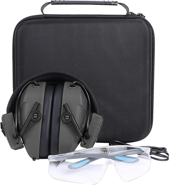 co2CREA Hard Case replacement for Walker XCEL 100 Walker's XCEL 500BT Digital Electronic Muff