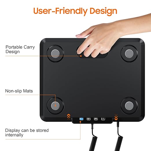 Shipping Scale, 440lb/1.8oz Digital Postal Scale for Packages with Hold/Tare Function, Backlit LCD, Battery & Cable Included, Postage Scale for Small Business, Packages, Luggage, and Home Use
