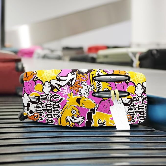 Luggage Covers for Suitcase Protector Tsa Approved Fits 20 24 28 Inch Luggage, Custom Baggage Cover for Travel Anti Scratch Dirt Washable