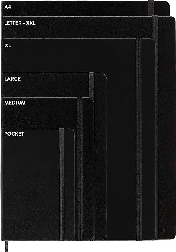 Moleskine Cahier Journal, Soft Cover, Pocket (3.5" x 5.5") Ruled/Lined, Brisk Blue, 64 Pages (Set of 3)
