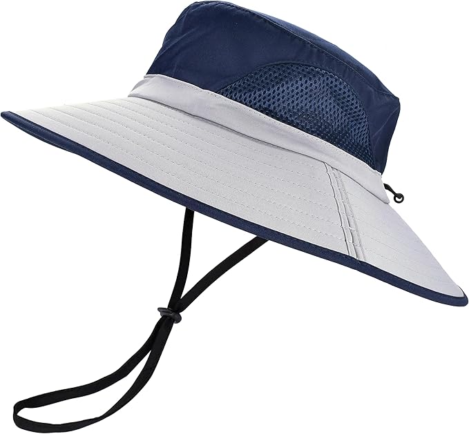 EINSKEY Wide Brim Sun Hat, UPF 50+ UV Protection Waterproof Packable Bucket Hat for Men & Women, Fishing Hiking Beach Garden
