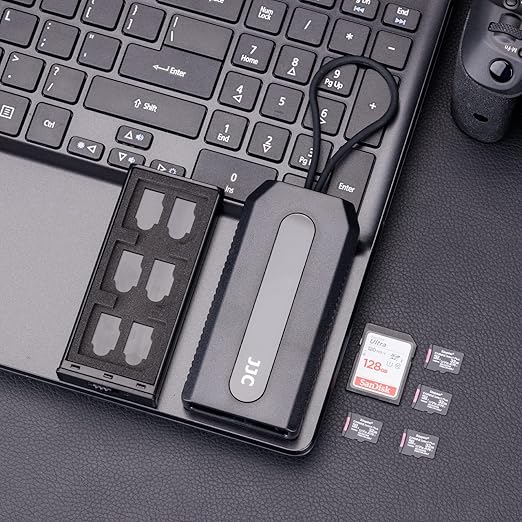 18 Slots Memory Card Case for 12 Micro SD Card and 6 SD Cards,Pop-up Design, Micro SD/Micro SDHC/Micro SDXC TF Card Holder Organizer, SD/SDXC/SDHC Card Case Storage