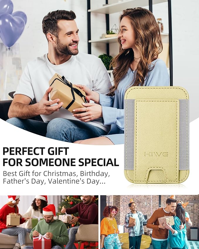 HiWe for MagSafe Wallet: 7-Card Holder, RFID Blocking, Strong Magnet for iPhone 12-17 Series, Slim, 1 Slot