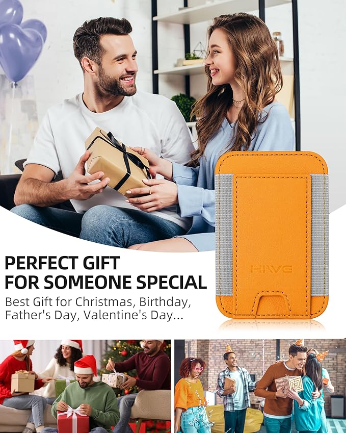 HiWe for MagSafe Wallet: 7-Card Holder, RFID Blocking, Strong Magnet for iPhone 12-17 Series, Slim, 1 Slot