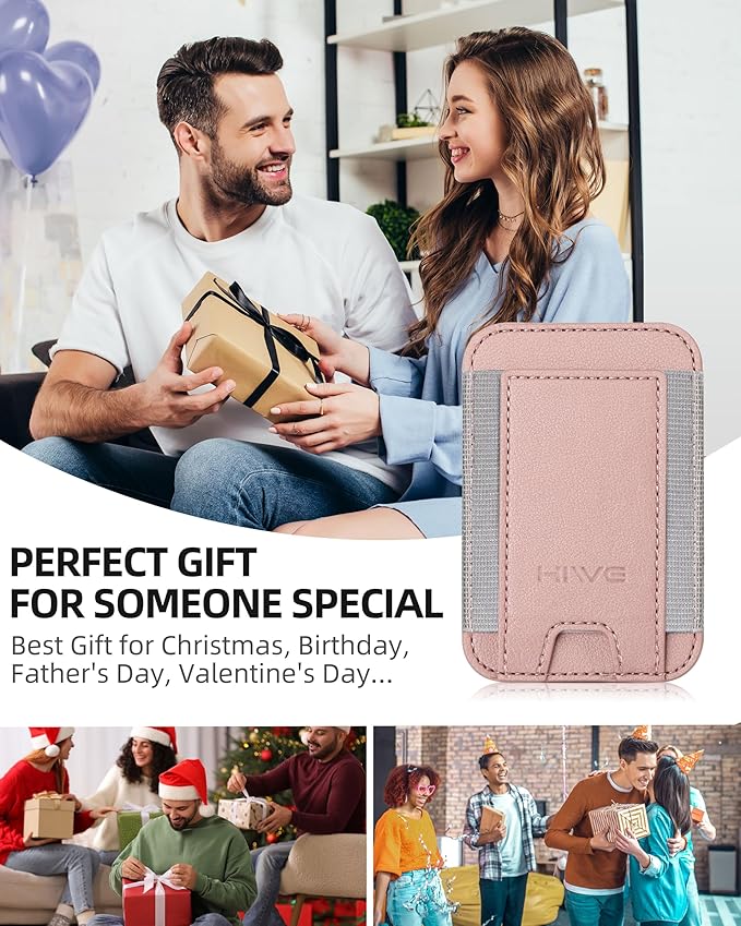 HiWe for MagSafe Wallet: 7-Card Holder, RFID Blocking, Strong Magnet for iPhone 12-17 Series, Slim, 1 Slot