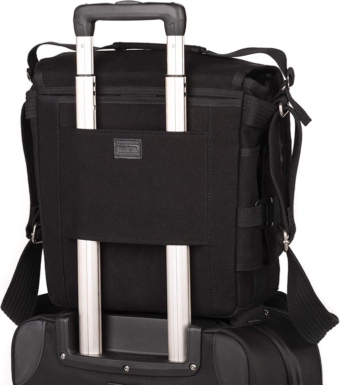 Think Tank Retrospective 20 V2.0 Canvas Shoulder Bag for Mirrorless or Standard DSLR Cameras and Photo Accessories - Black - X-Large