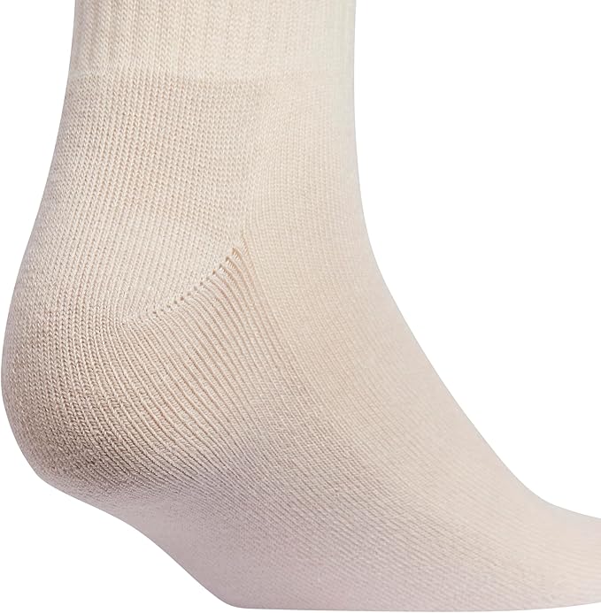 adidas Women's Cushioned Crew Socks (3 Pairs) Durable & Comfortable