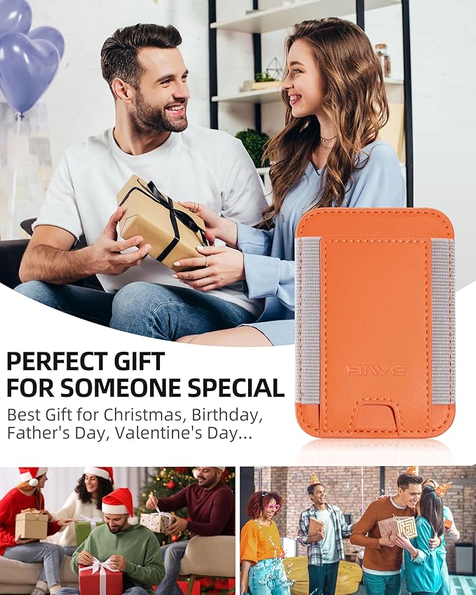 HiWe for MagSafe Wallet: 7-Card Holder, RFID Blocking, Strong Magnet for iPhone 12-17 Series, Slim, 1 Slot