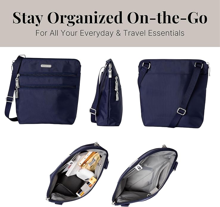 Baggallini Women's Essential Crossbody Bags