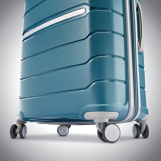 Samsonite Freeform Hardside 24-Inch Spinner (Dark Teal, Checked-Medium 24-Inch)