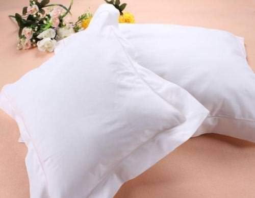 Travel Pillowcase 12x16 500 Thread Count Egyptian Cotton Set of 2 Toddler Pillowsham 100% Egyptian Cotton (Toddler Travel 12x16+2 Pillowsham, White Solid)