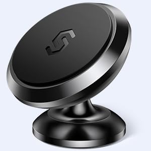 SYNCWIRE Magnetic Car Phone Holder for Dashboard, 360° Adjustable Strong Magnets Cell Phone Car Mount Compatible with iPhone, Samsung, Android etc.