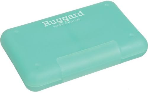 Ruggard Memory Card Case for 4 Compact Flash Cards (Light Green)