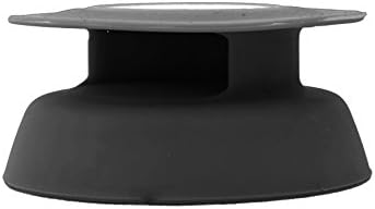 Budley - Tangle-Free Earphone/Earbud Case Compact Storage System, Silicone (Black, Set of 1)