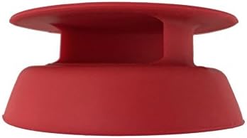 Budley - Tangle-Free Earphone/Earbud Case, Compact Storage System, Silicone (Red, Set of 1)