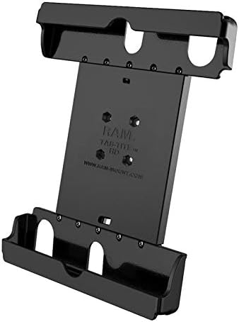 RAM MOUNTS Tab-Tite Tablet Holder Cradle for 9"-10.5" Tablets with Heavy Duty Cases Compatible with RAM B Size 1" and C Size 1.5" Round Ball Bases RAM-HOL-TAB20U