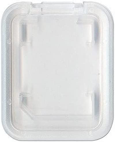 eTECH Collection Clear Plastic SD/SDHC/SDXC/Secure Digital Memory Card Case Holder Compatible for SanDisk/Kingston/Transcend/Samsung Memory Card (5 Pack)