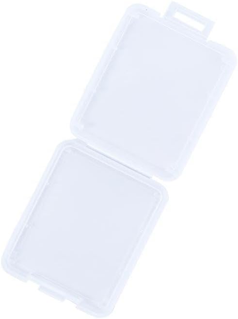 20 PCS SD Memory Card Case Holder Box, Transparent Standard Memory Card Plastic Storage Boxes Portable Protective Case for SD Memory Card