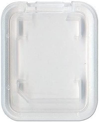 eTECH Collection Clear Plastic SD/SDHC/SDXC/Secure Digital Memory Card Case Holder Compatible for SanDisk/Kingston/Transcend/Samsung Memory Card (20 Pack)