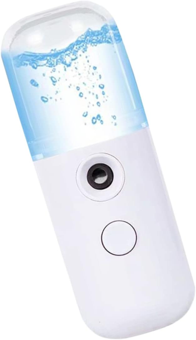 LIFKOME Portable Mini Humidifier Handheld Air Moistener for Home Office Travel Compact 1.37 Inch Small Size Easy to Clean and Carry